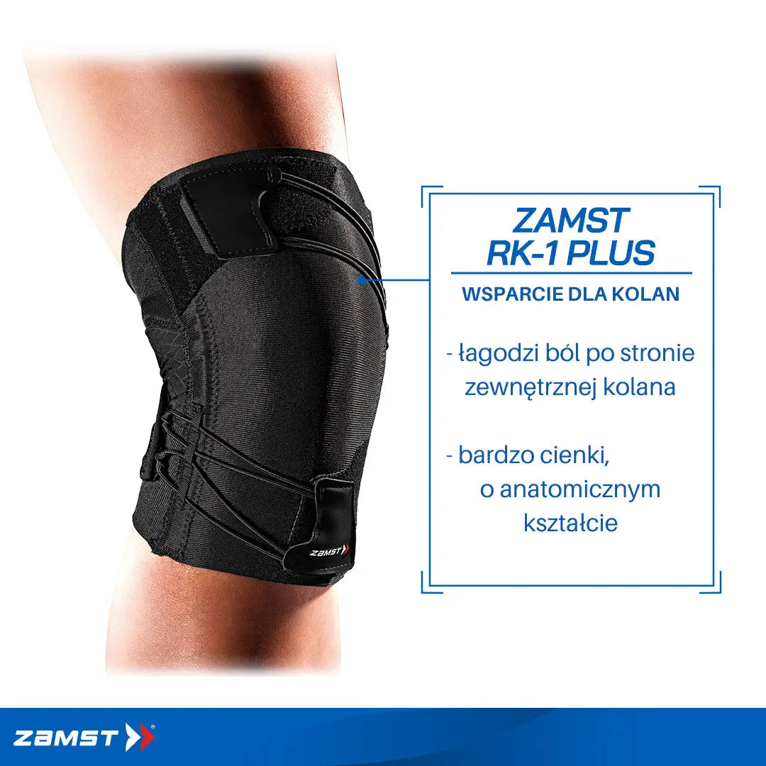 Stabilizator kolana dla biegaczy Zamst RK-1 Plus
