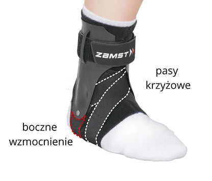 Orteza stawu skokowego Zamst A2-dx