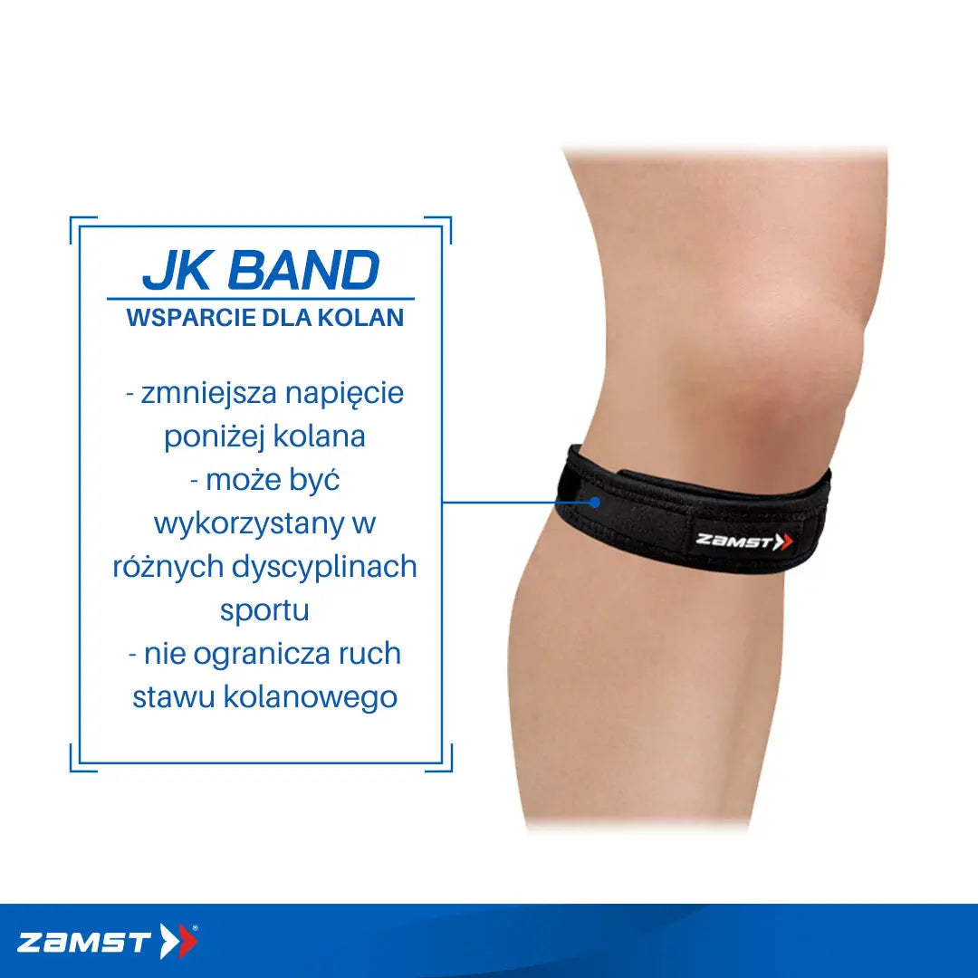 Opaska na rzepkę Zamst JK BAND