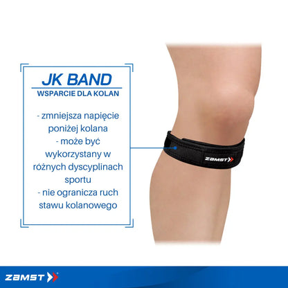 Opaska na rzepkę Zamst JK BAND