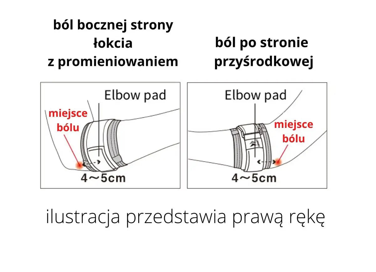Opaska na łokieć tenisisty Zamst ELBOW BAND