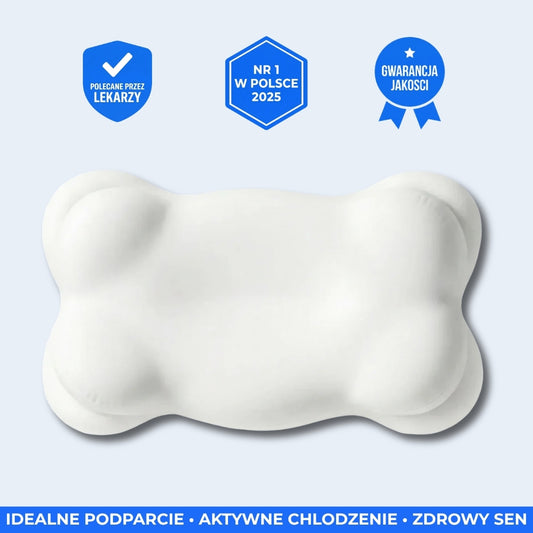 Cloudy - Zasypiaj szybciej. Budź się bez bólu karku.
