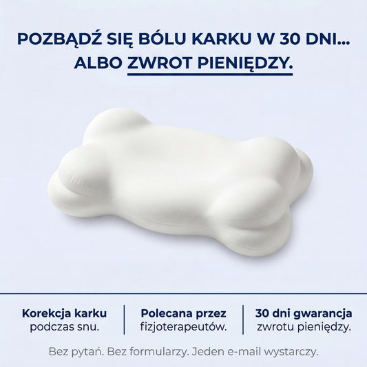 Cloudy - Odkręca efekt Tech Neck podczas snu.