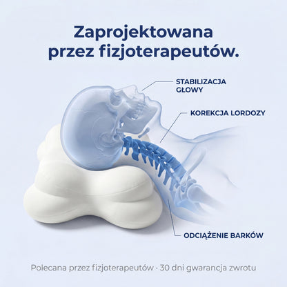Cloudy - Odkręca efekt Tech Neck podczas snu.