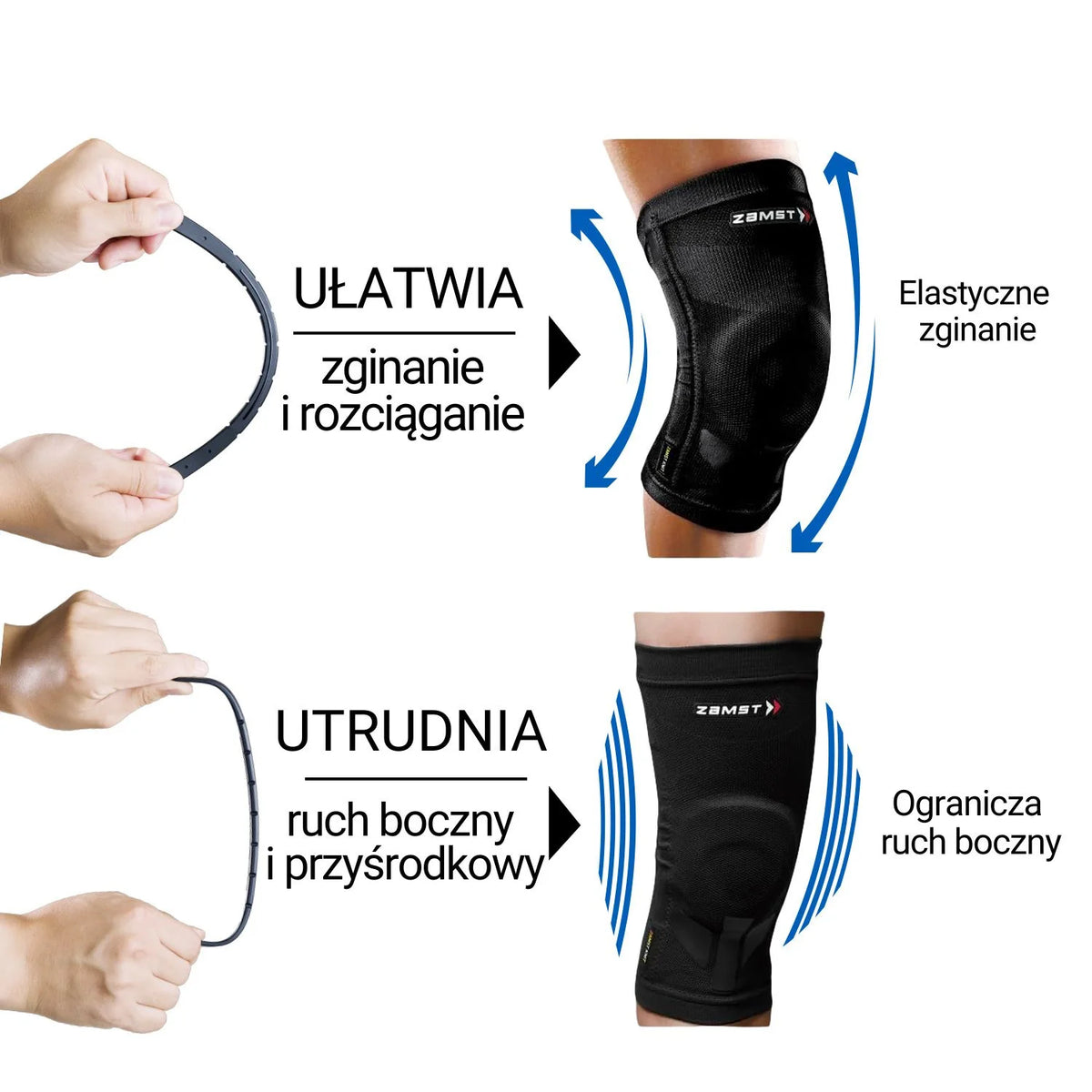 Stabilizator kolana Zamst ZK-MOTION