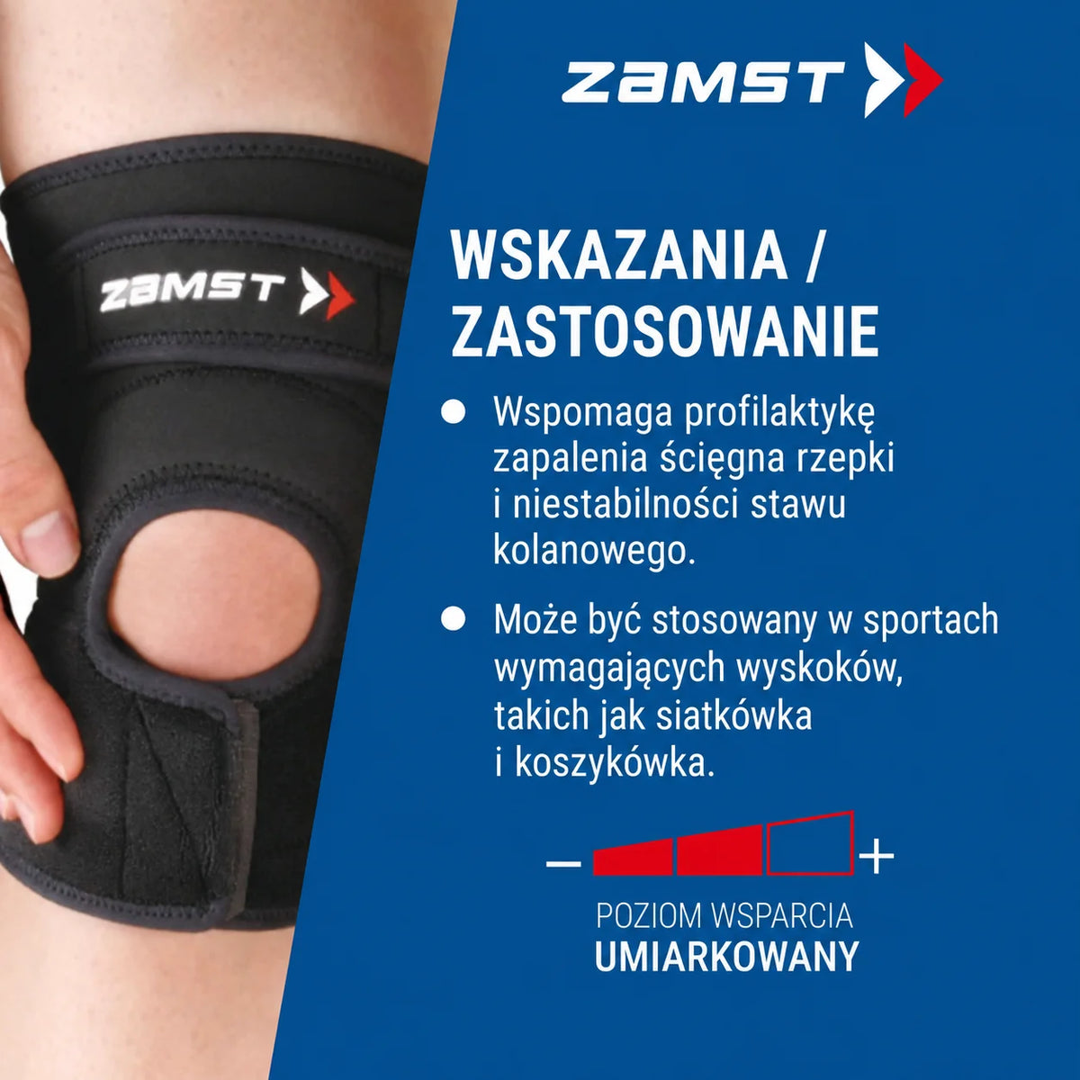 Stabilizator rzepki Zamst JK-2