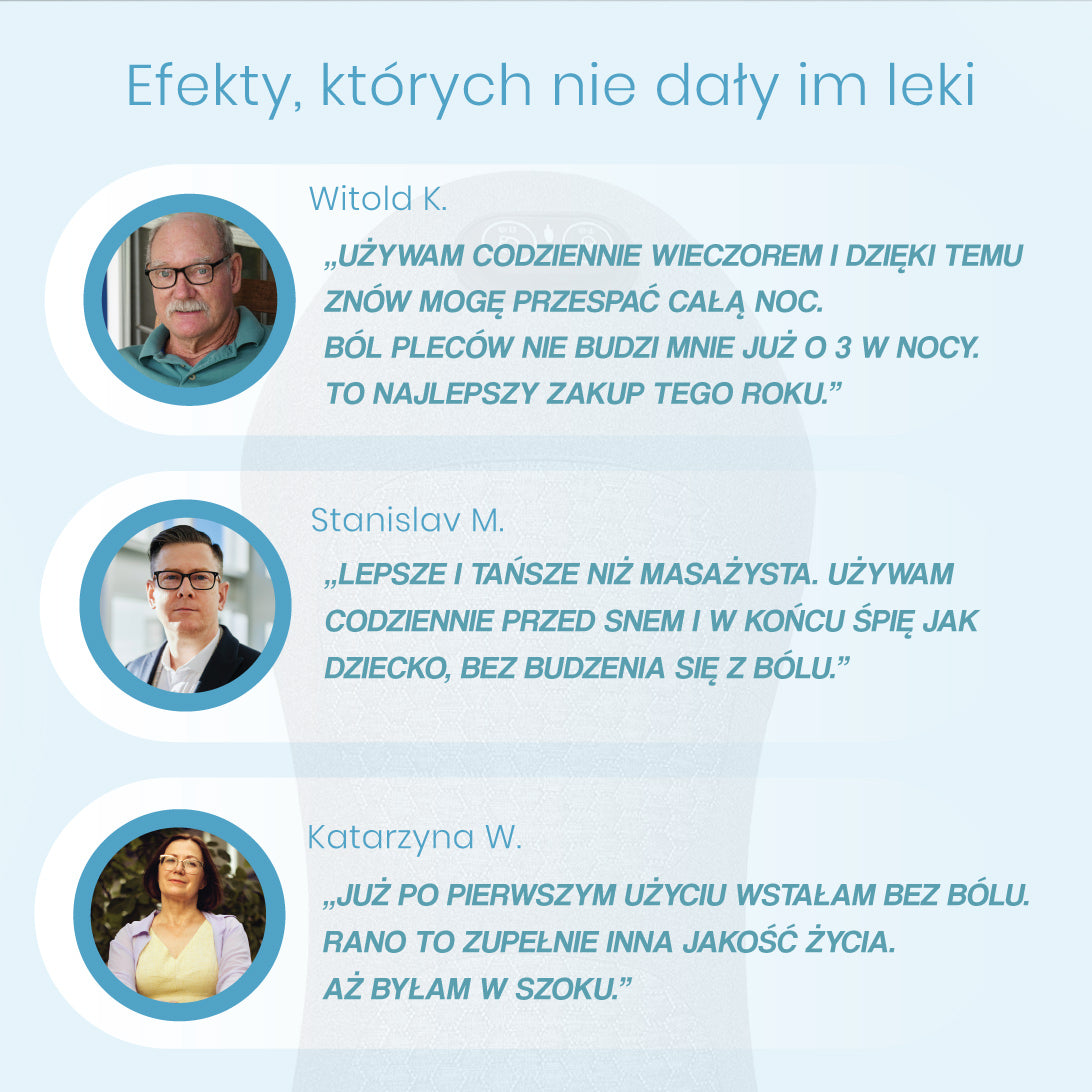 Calmero - Natychmiastowa ulga dla Twoich pleców