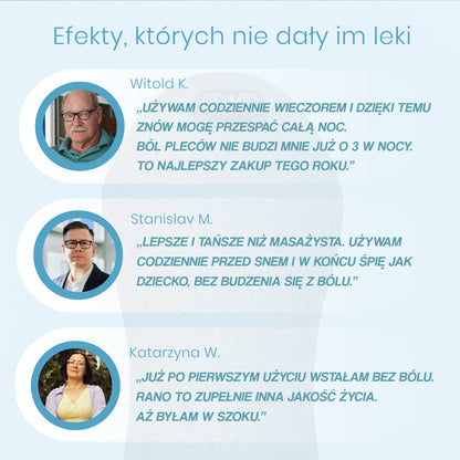 Calmero - Natychmiastowa ulga dla Twoich pleców