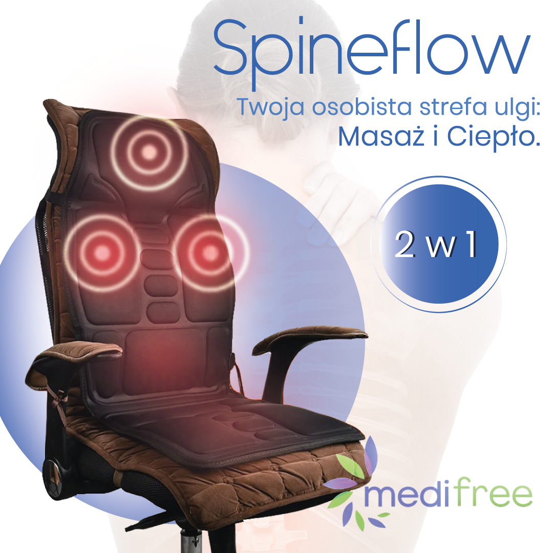 SpineFlow  - Koniec z bólem pleców. Gdziekolwiek siedzisz.